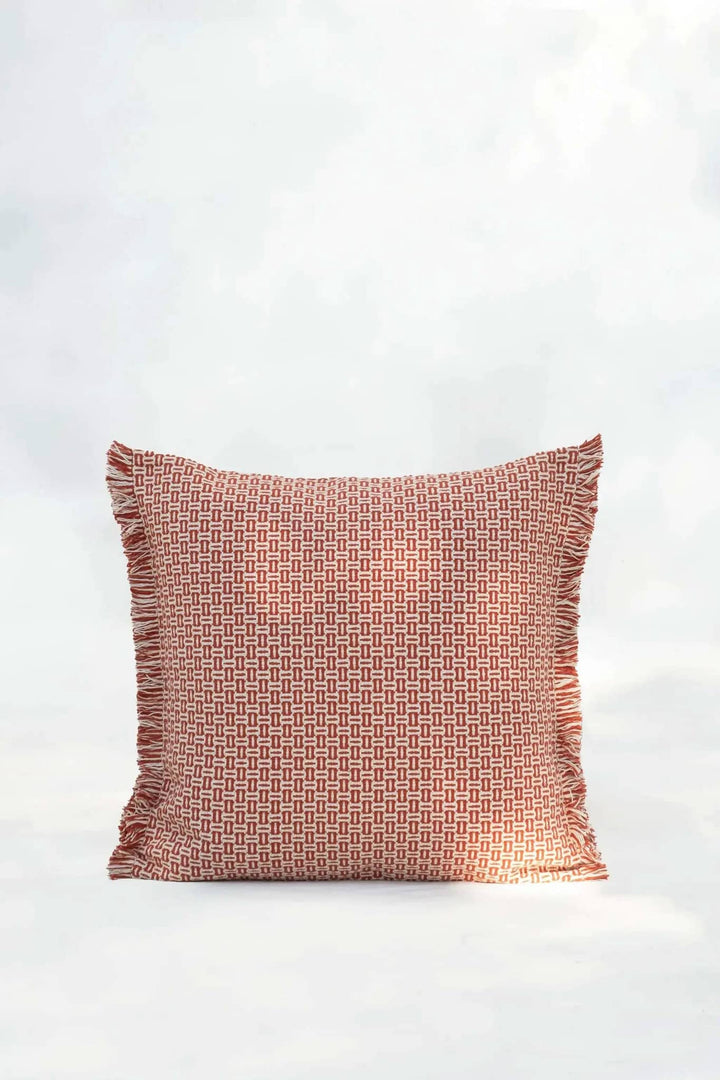 Housse de Coussin BUNAI - Terracotta by No-mad
