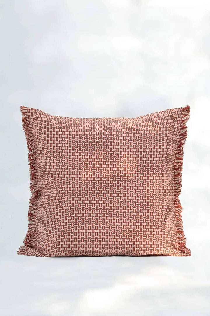 Housse de Coussin BUNAI - Terracotta by No-mad
