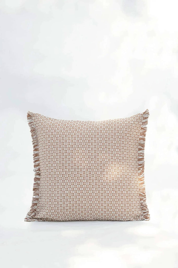Housse de Coussin BUNAI - Tabac by No-mad