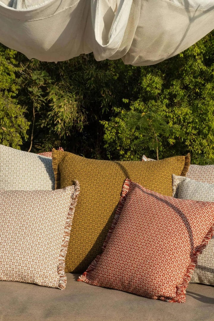 Housse de Coussin BUNAI - Terracotta by No-mad