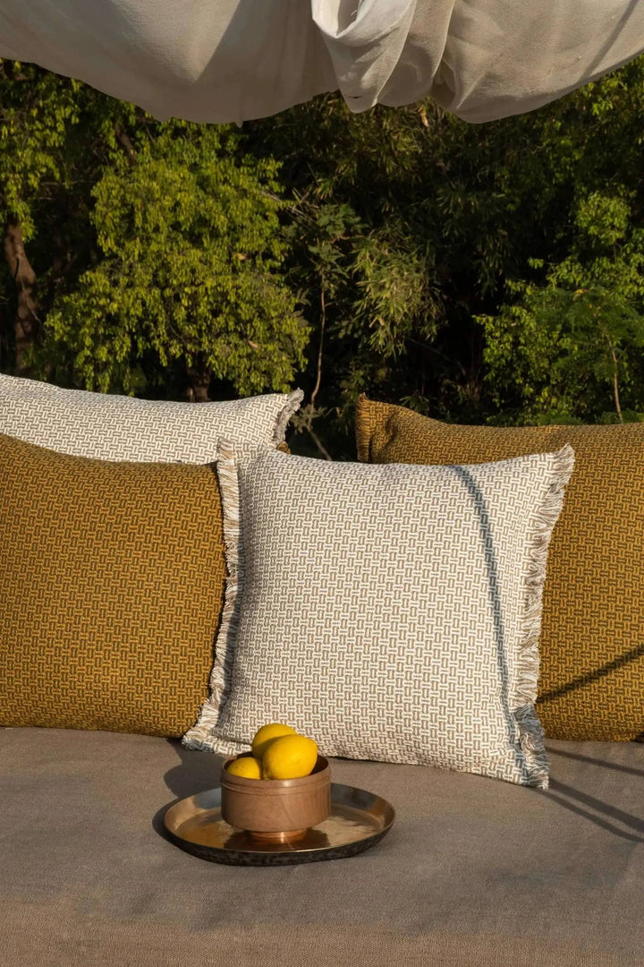 Housse de Coussin BUNAI - Taupe by No-mad