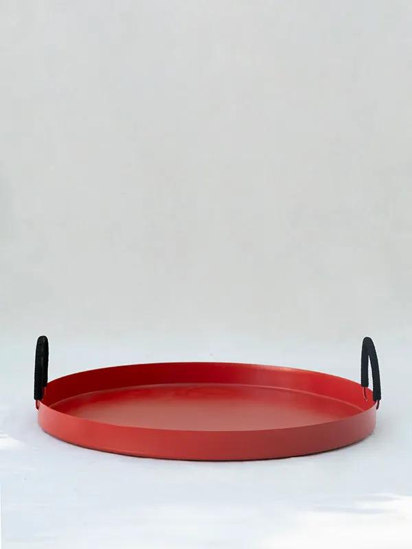 Plateau THALI TRAY -5 - Cramoisi by No-mad