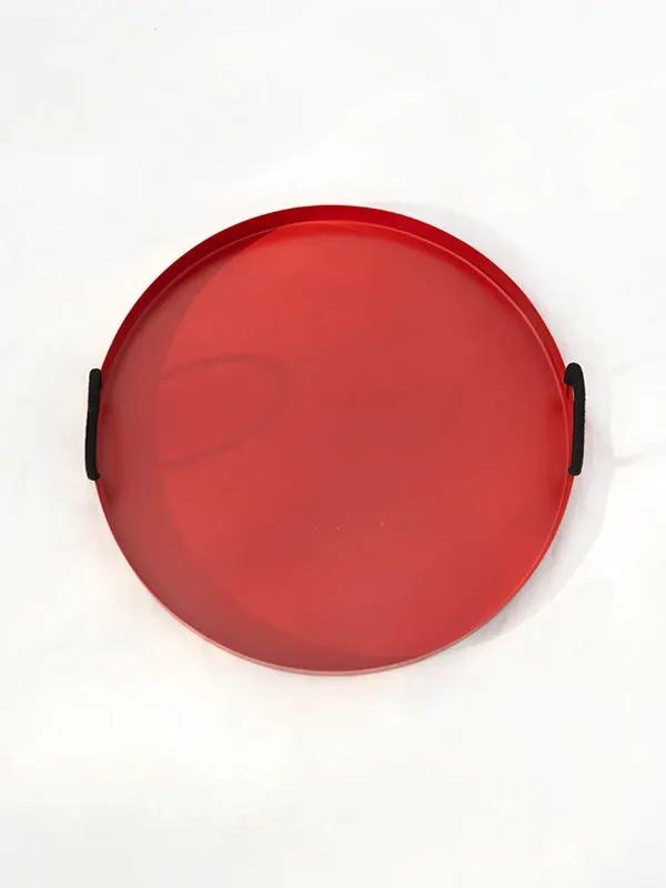 Plateau THALI TRAY -5 - Cramoisi by No-mad