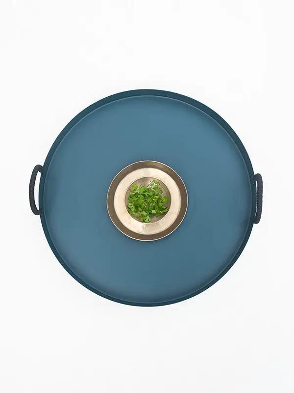 Plateau THALI TRAY - Vert Canard by No-mad