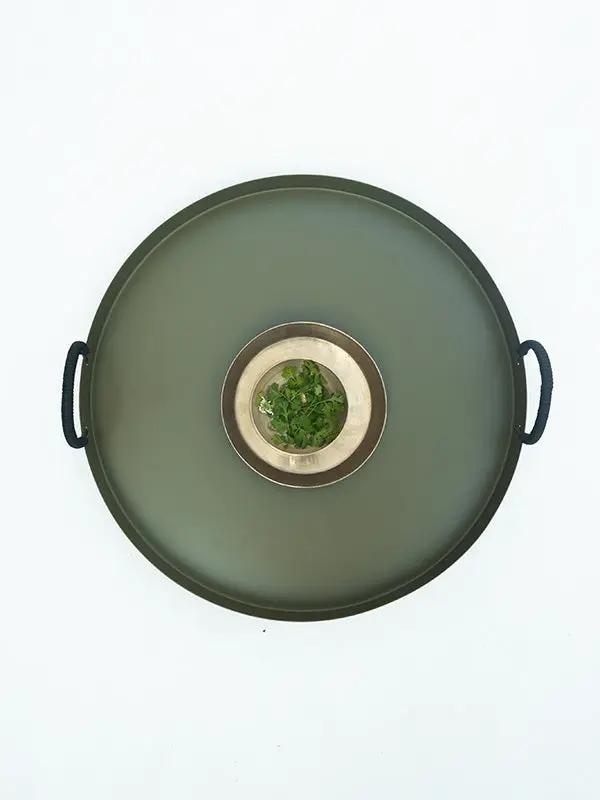 Plateau THALI TRAY - Kaki by No-mad