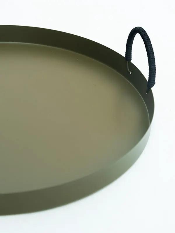 Plateau THALI TRAY -8 - Kaki by No-mad