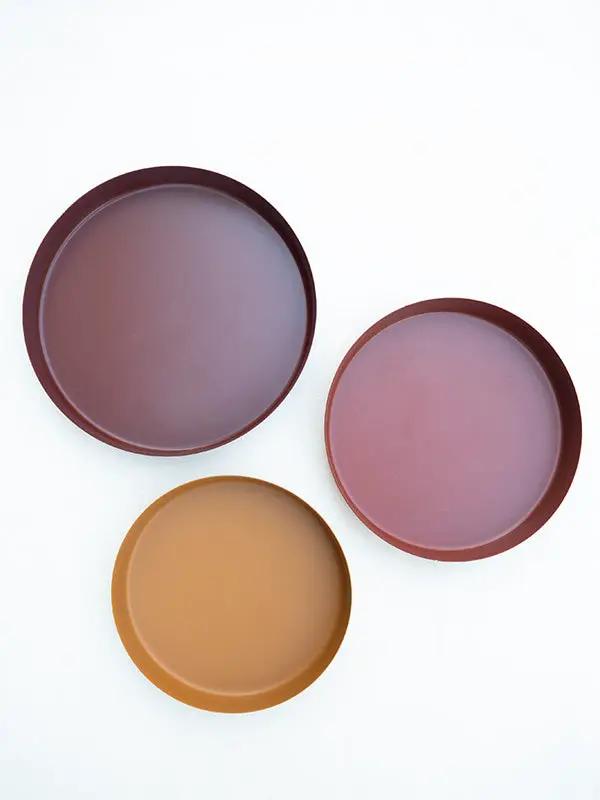 Vide-Poches SANGRAHA - Ocre/Terracotta/Cramoisi by No-mad