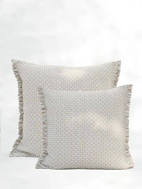 Housse de Coussin BUNAI - Taupe by No-mad