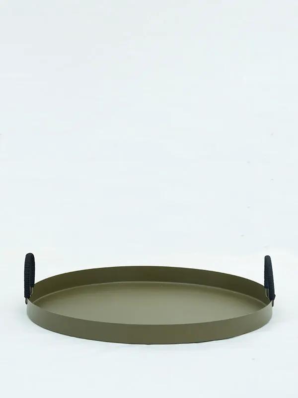 Plateau THALI TRAY -8 - Kaki by No-mad