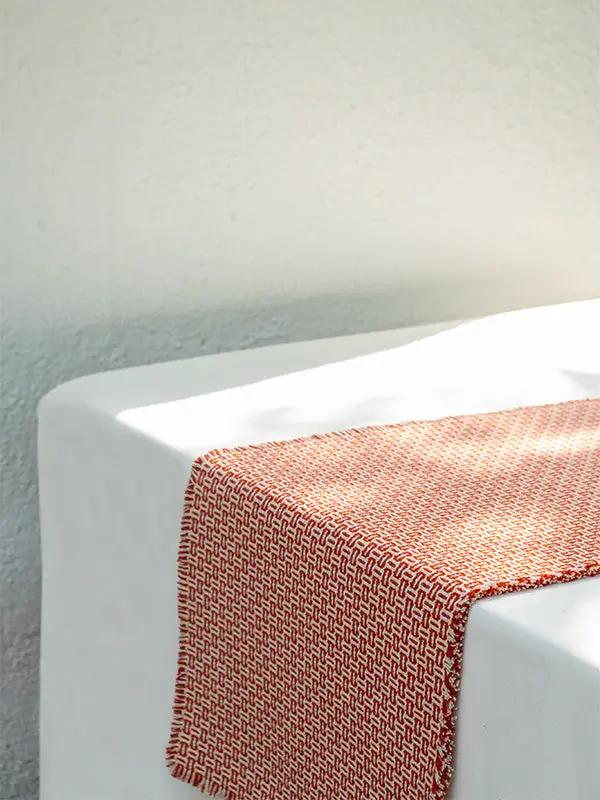 Chemins de Table BUNAI - Terracotta by No-mad