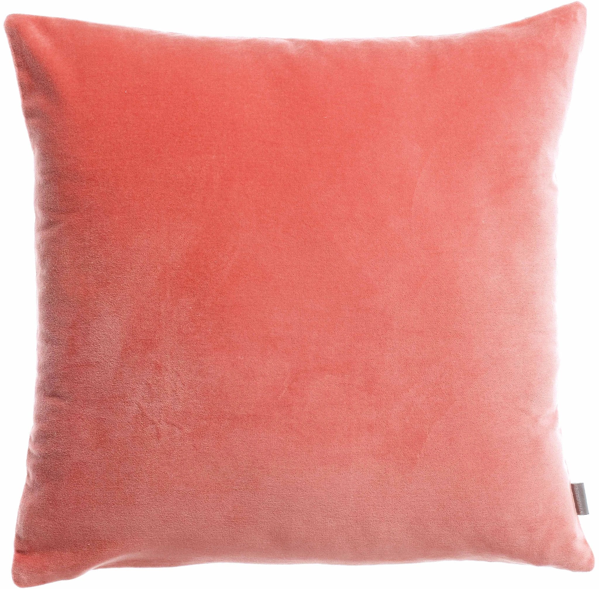 Vivaraise Coussin décoratif en velours Gris Foncé by Vivaraise