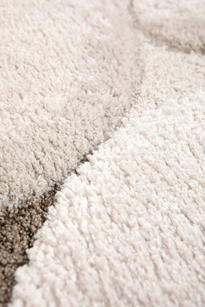Tapis recyclé Yan Neige by Vivaraise