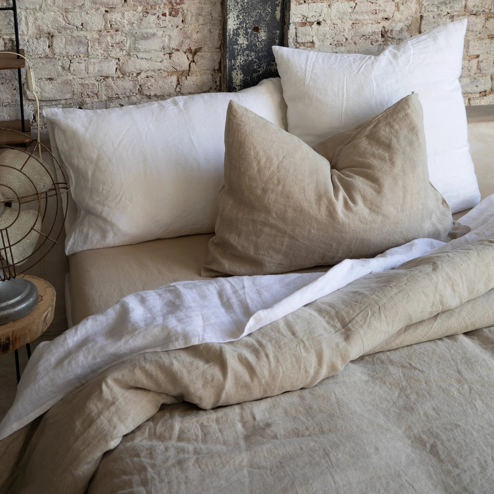 Housse de couette Stonewashed Zeff by Vivaraise