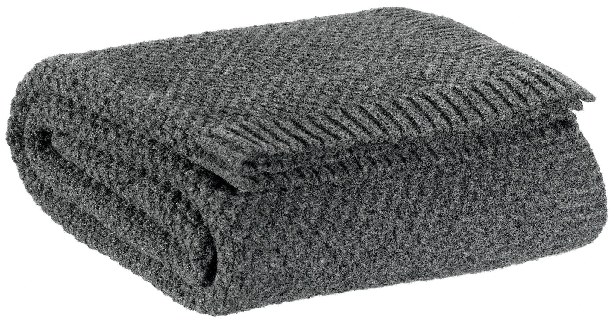 Plaid tricot recyclé Danilo 130 x 160 by Vivaraise
