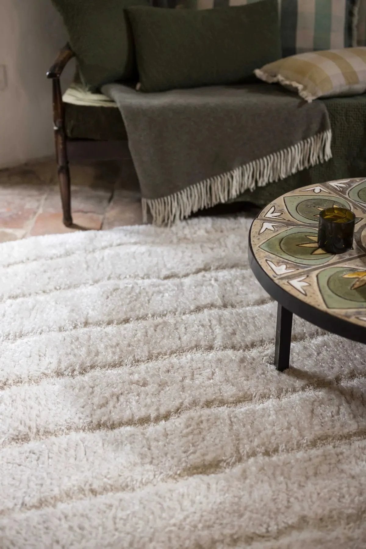 Tapis recyclé Maël Neige by Vivaraise