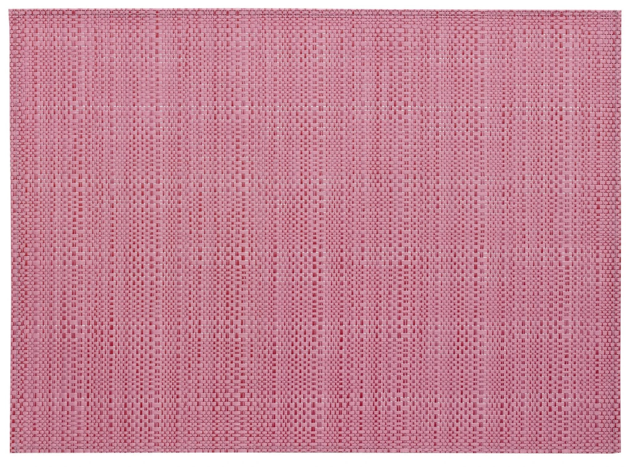 Set de table PVC tissé rose de Winkler avec texture résistante et design élégant