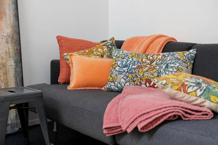 Coussin uni Fara by Vivaraise