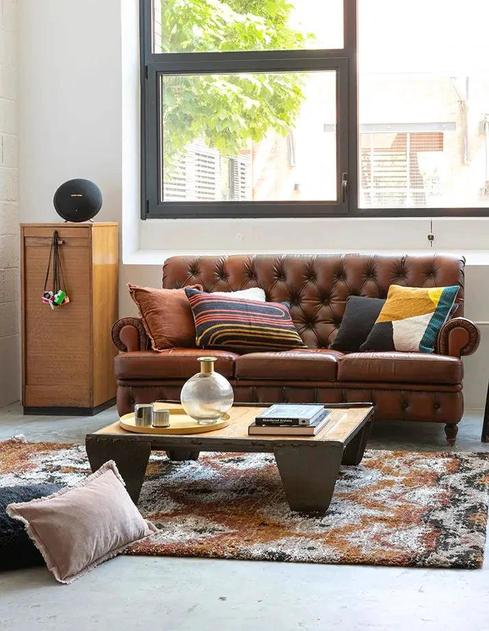 Coussin uni Fara by Vivaraise