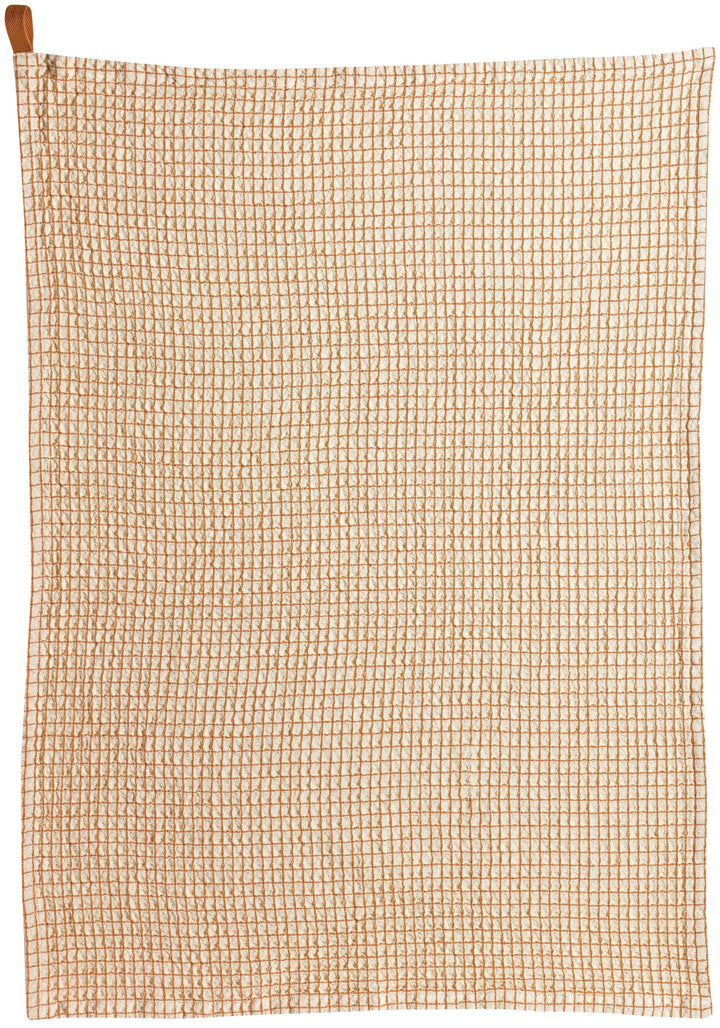 Torchon nid d'abeilles bicolore Mumba by Winkler