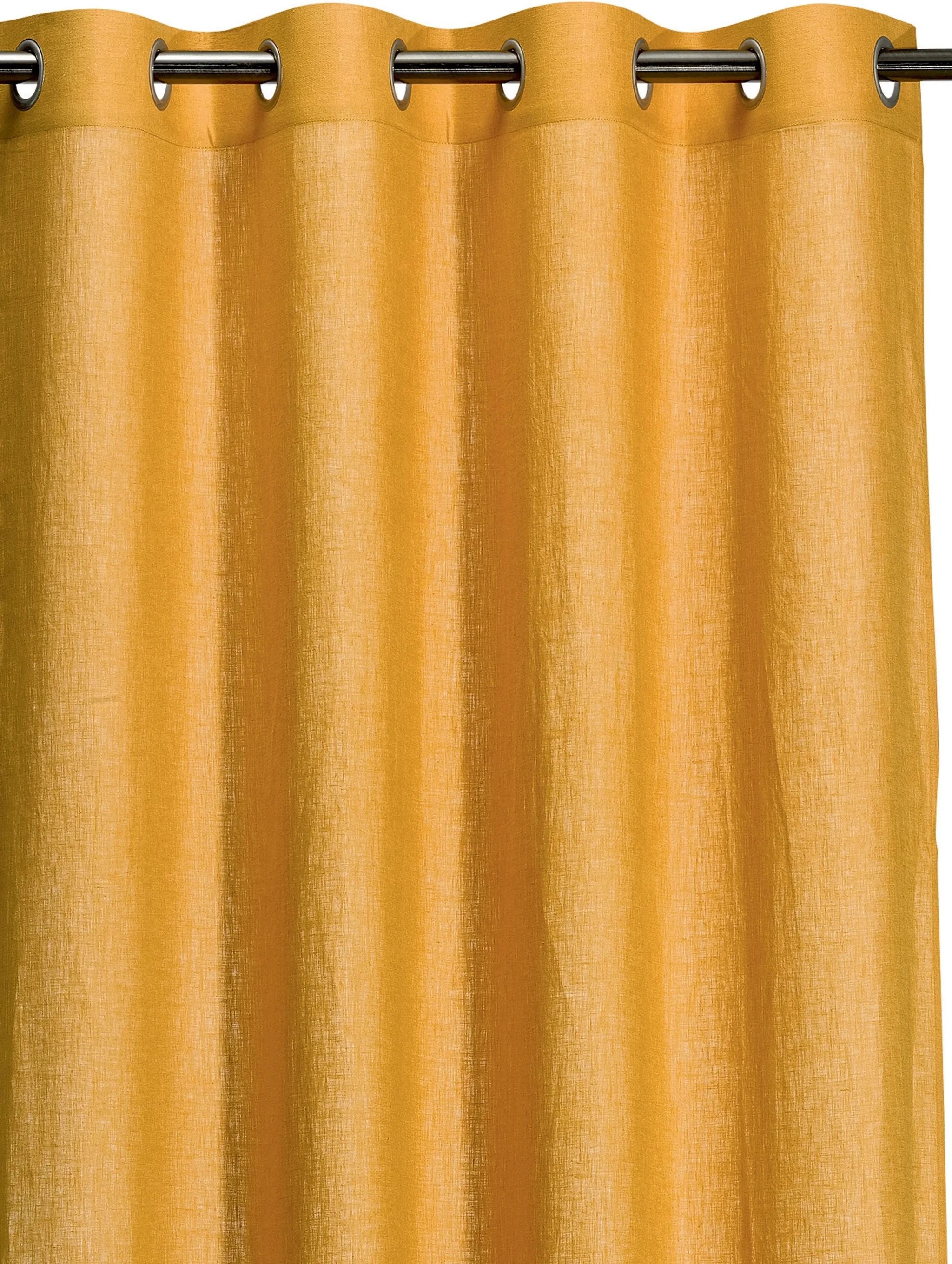 Rideau en Lin stonewashed Zeff by Vivaraise