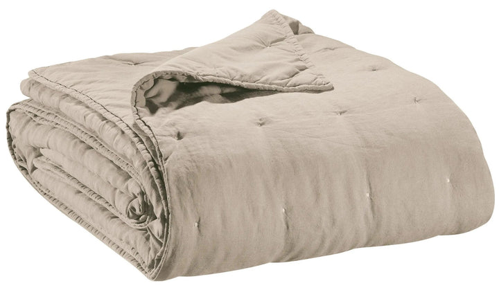 Jeté de lit stonewashed Zeff by Vivaraise