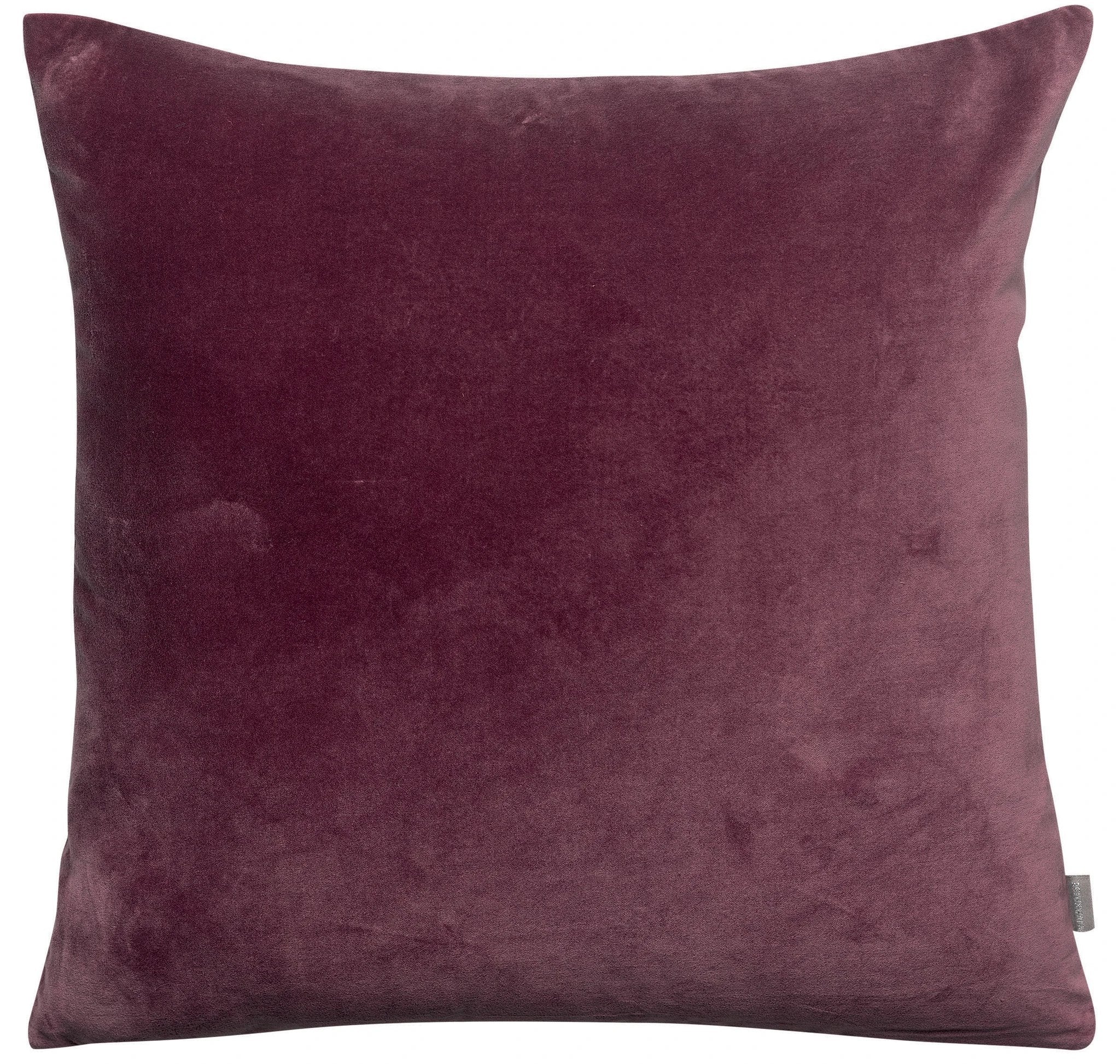 Vivaraise Coussin décoratif en velours Gris Foncé by Vivaraise