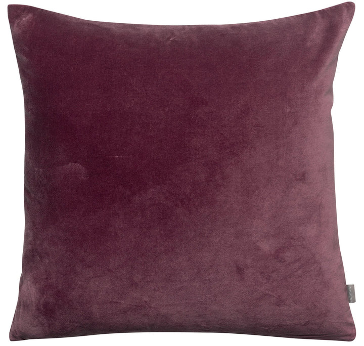 Vivaraise Coussin décoratif en velours Gris Foncé by Vivaraise