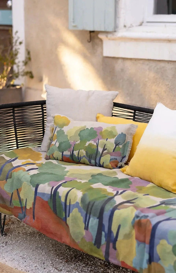 Coussin uni Zeff by Vivaraise