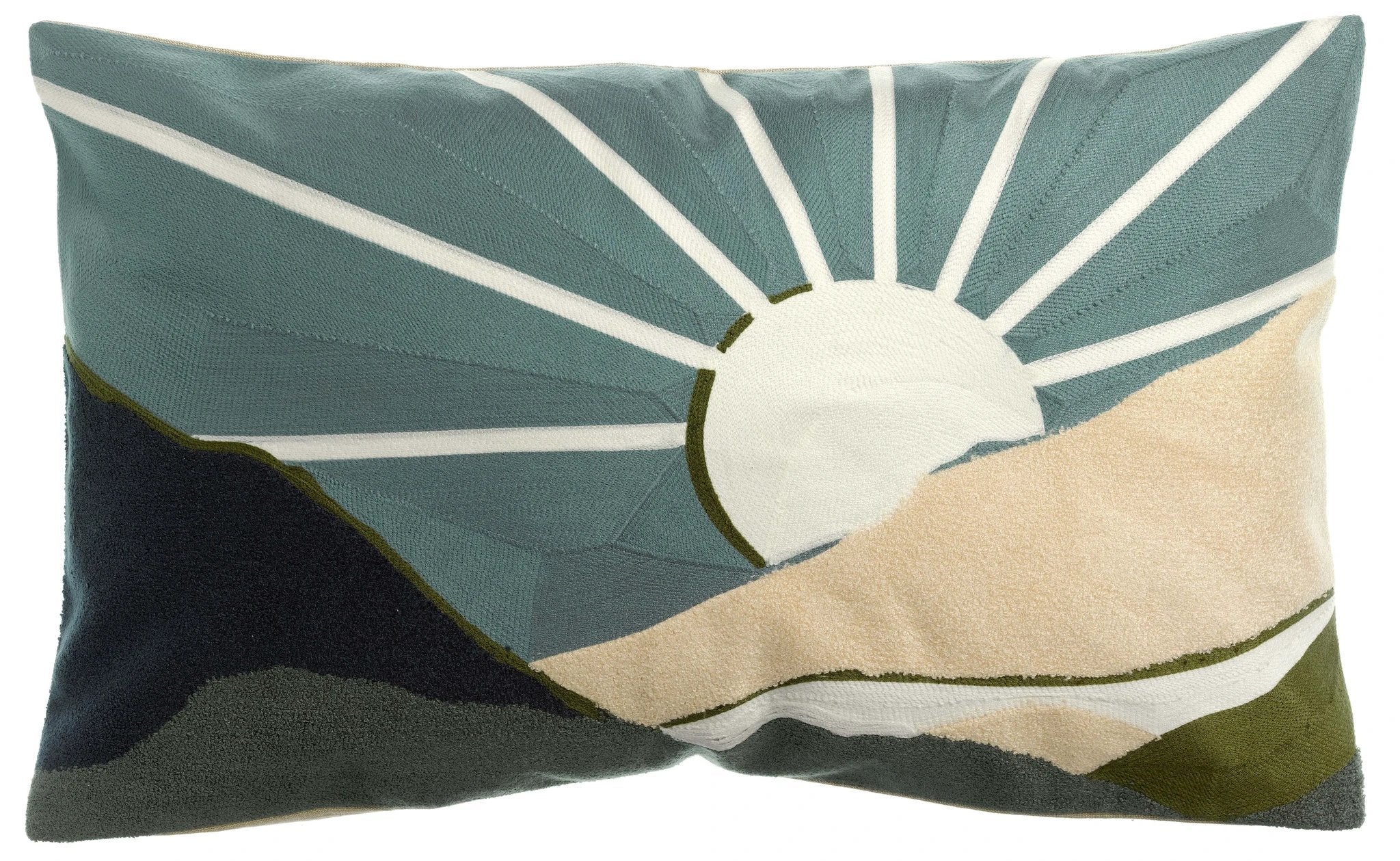Coussin brodé Elie by Vivaraise