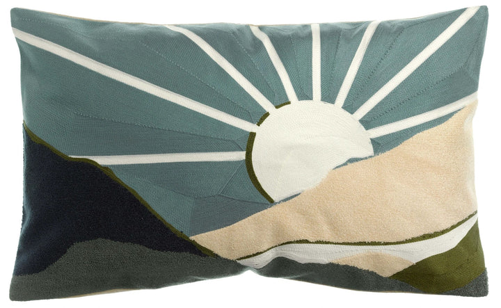 Coussin brodé Elie by Vivaraise