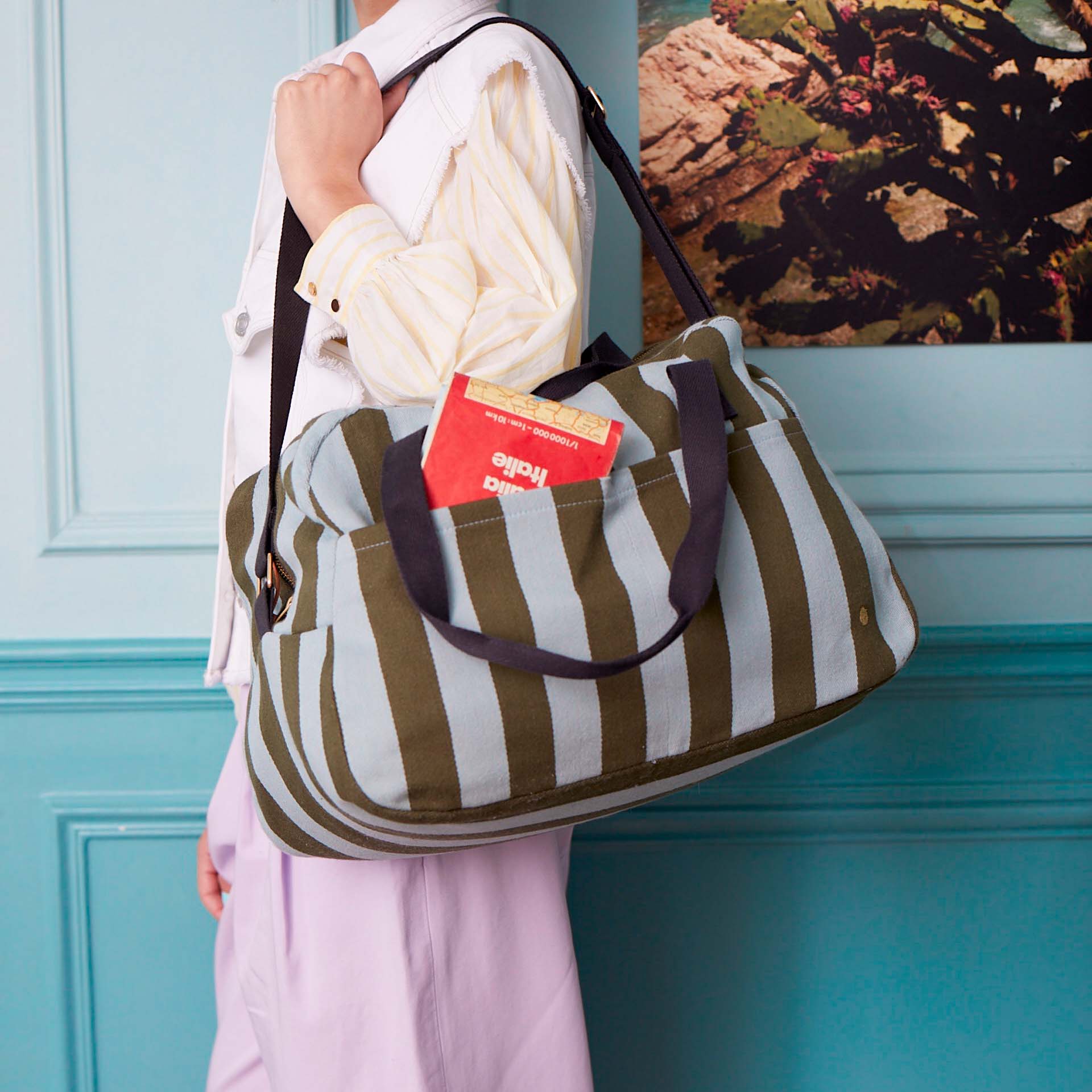 Sac voyage Rita Matcha La Cerise sur le Gâteau