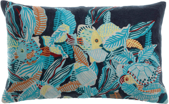 Coussin brodé Dori by Vivaraise
