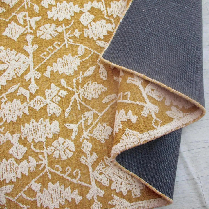 Tapis Reni Or/ivoire by The Rug Republic