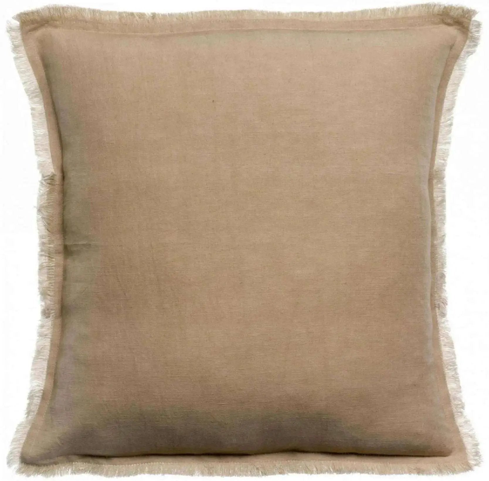 Coussin uni Laly Cèdre by Vivaraise