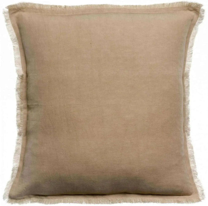 Coussin uni Laly Cèdre by Vivaraise