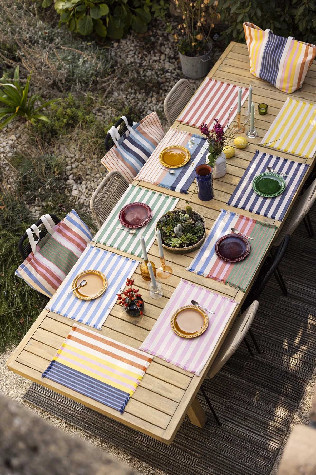 Set de table Yuna recyclé by Winkler