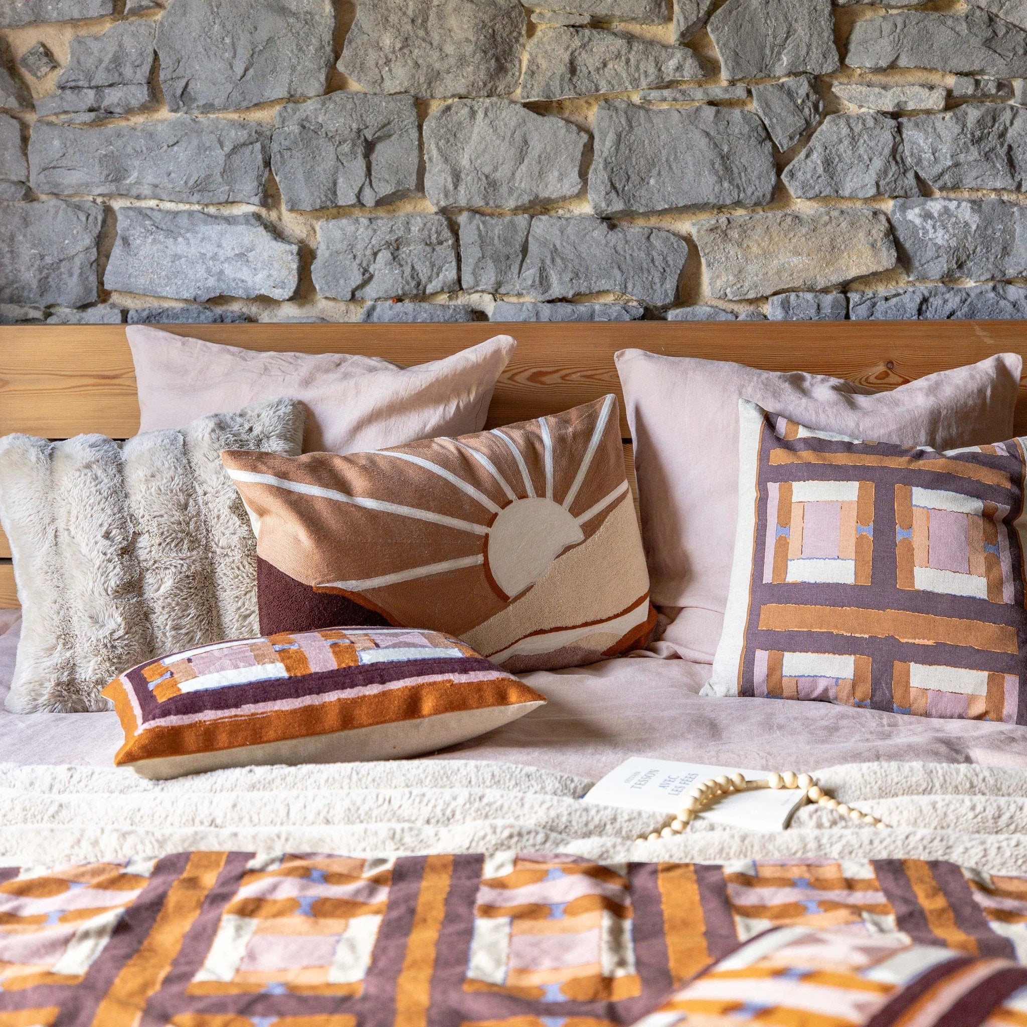 Coussin imprimé Taho by Vivaraise