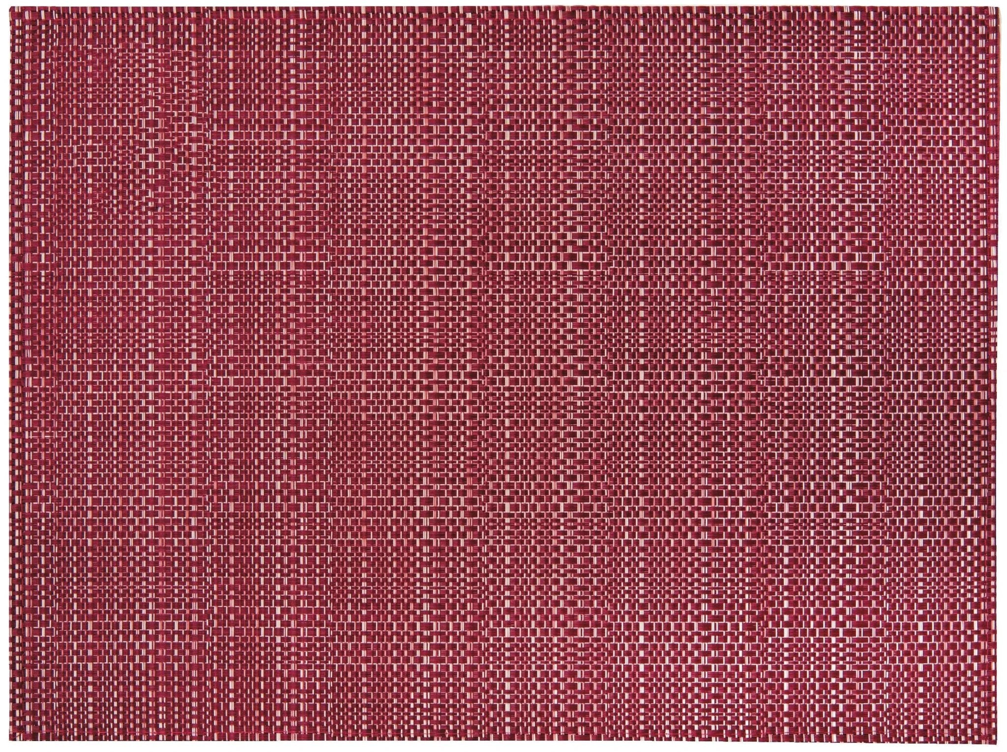 Set de table PVC tissé rouge de la marque Winkler avec texture durable et design élégant
