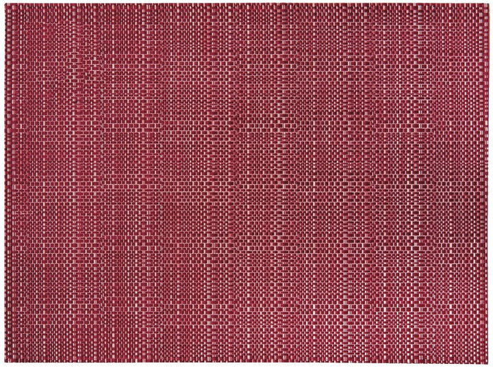 Set de table PVC tissé rouge de la marque Winkler avec texture durable et design élégant