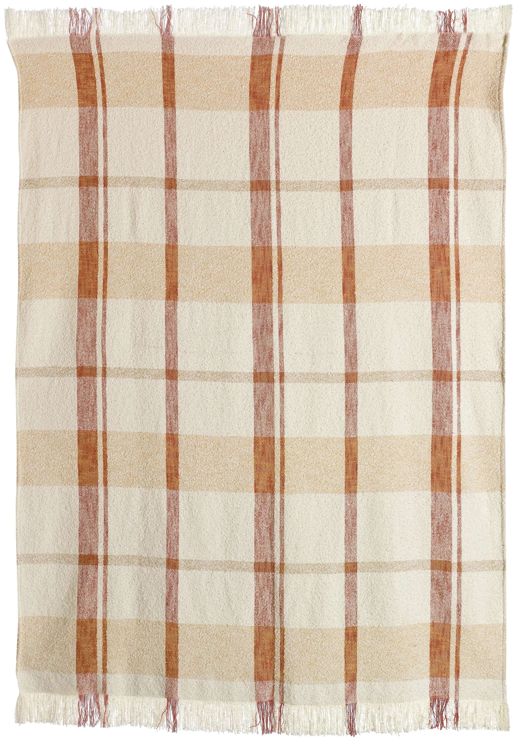 Plaid jacquard Jane 130 x 160 by Vivaraise