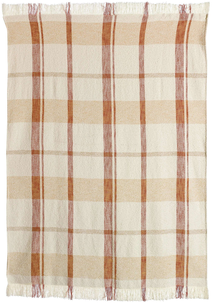 Plaid jacquard Jane 130 x 160 by Vivaraise