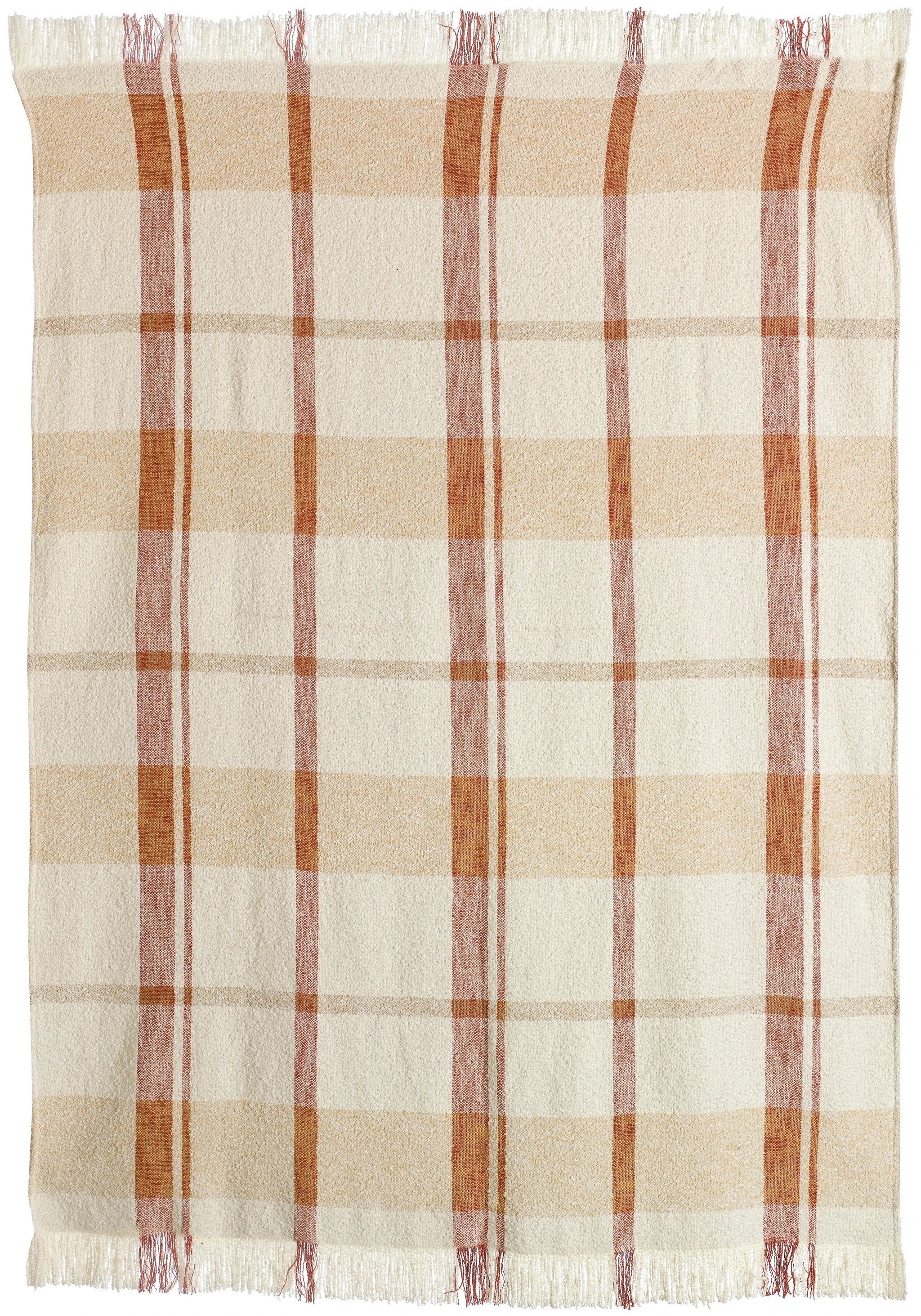 Plaid jacquard Jane 130 x 160 by Vivaraise