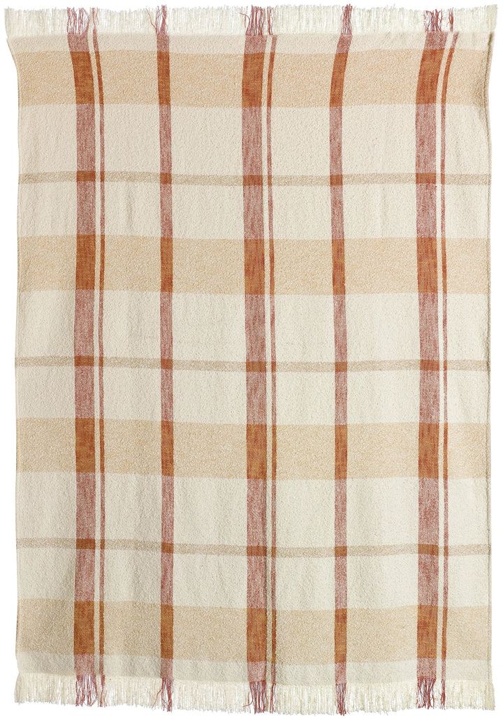 Plaid jacquard Jane 130 x 160 by Vivaraise