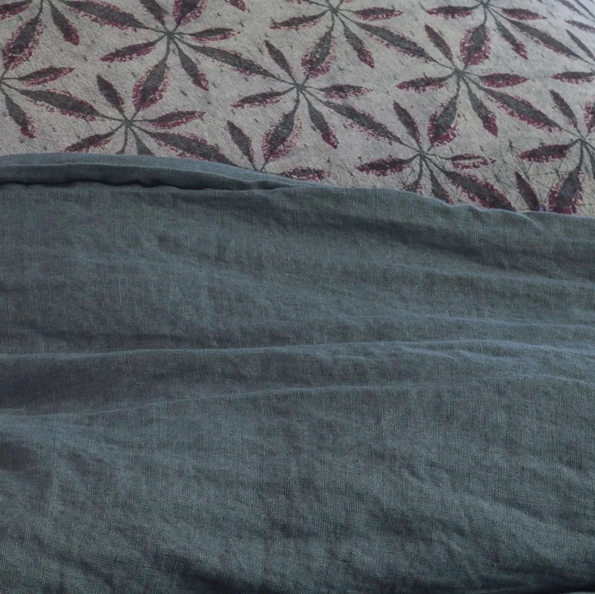 Drap Plat Stonewashed Zeff - Naturel by Vivaraise