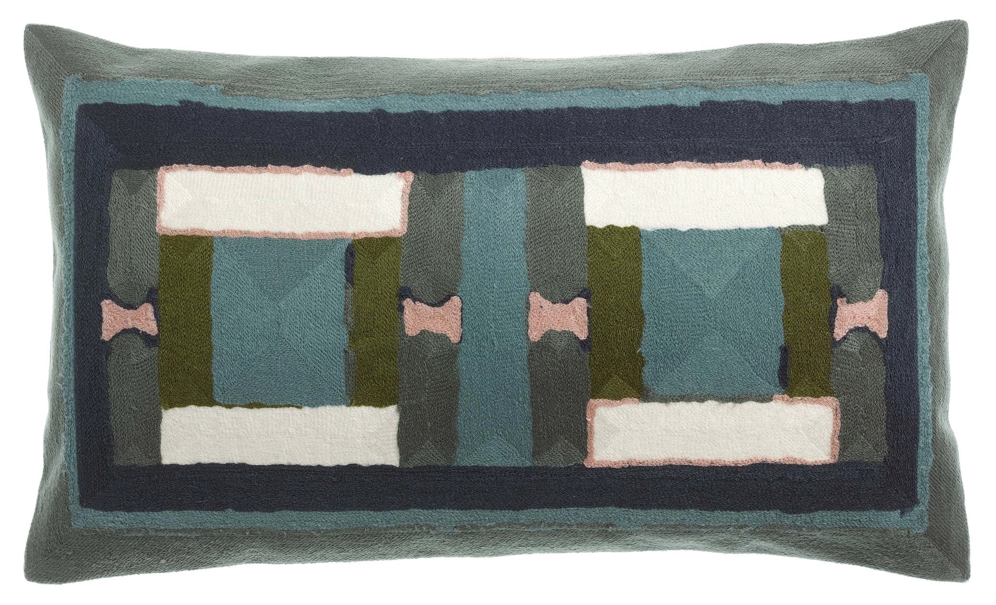 Coussin brodé Taho by Vivaraise