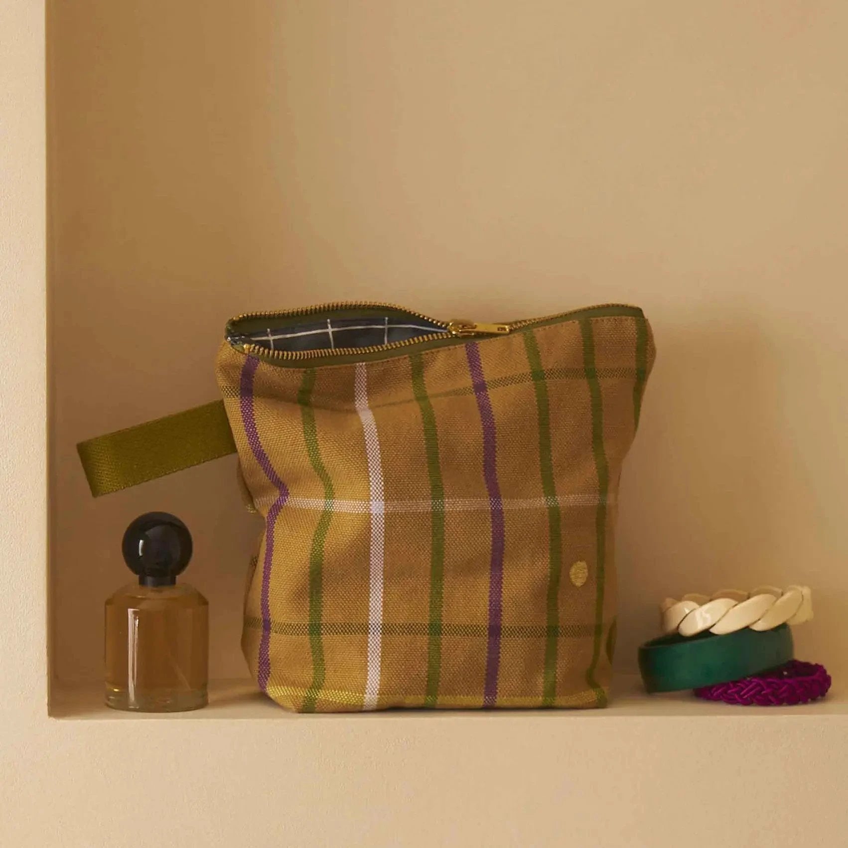 Trousse de toilette Scotty Marron by La Cerise sur le Gâteau