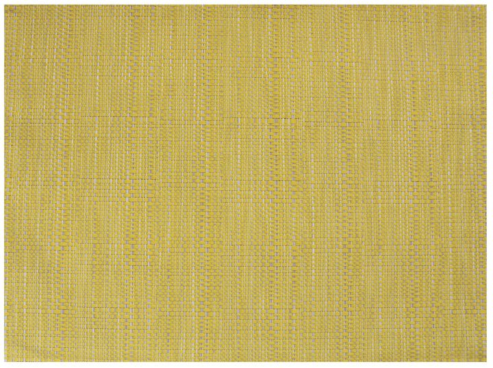Set de table PVC tissé Winkler en jaune avec texture légère pour protection élégante de la table