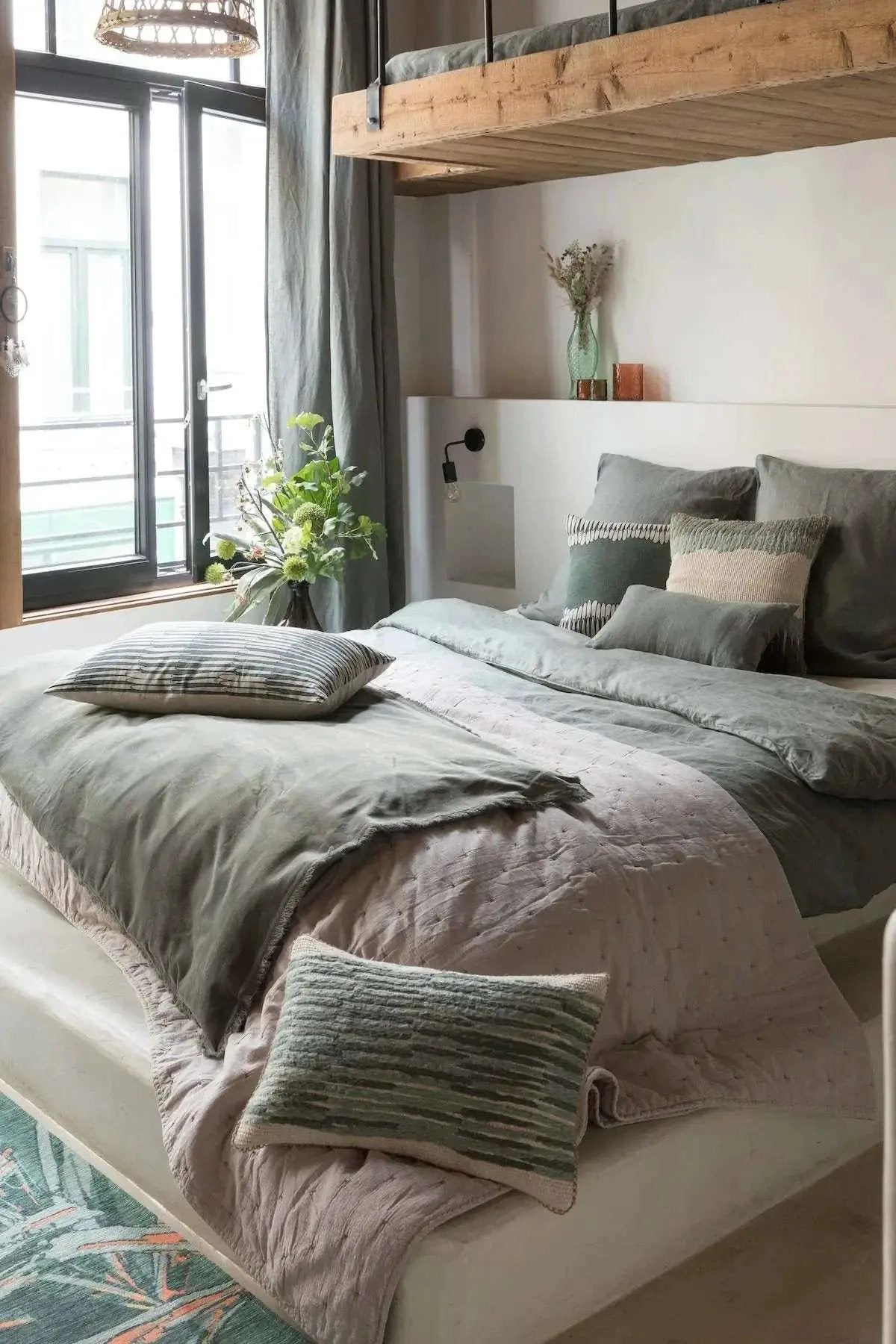 Drap Plat Stonewashed Zeff - Bronze by Vivaraise