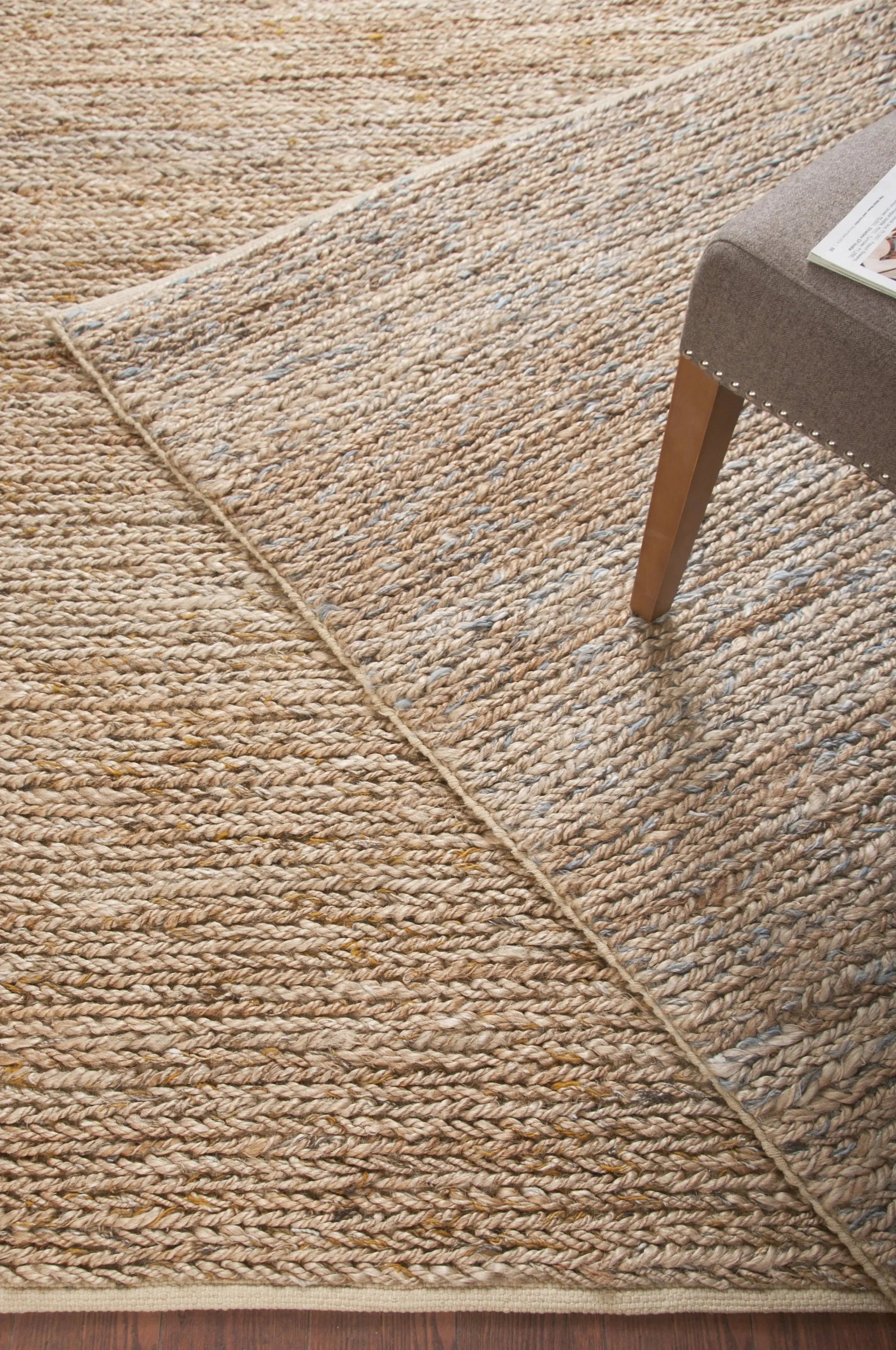 Tapis Parry Naturel/gris by The Rug Republic
