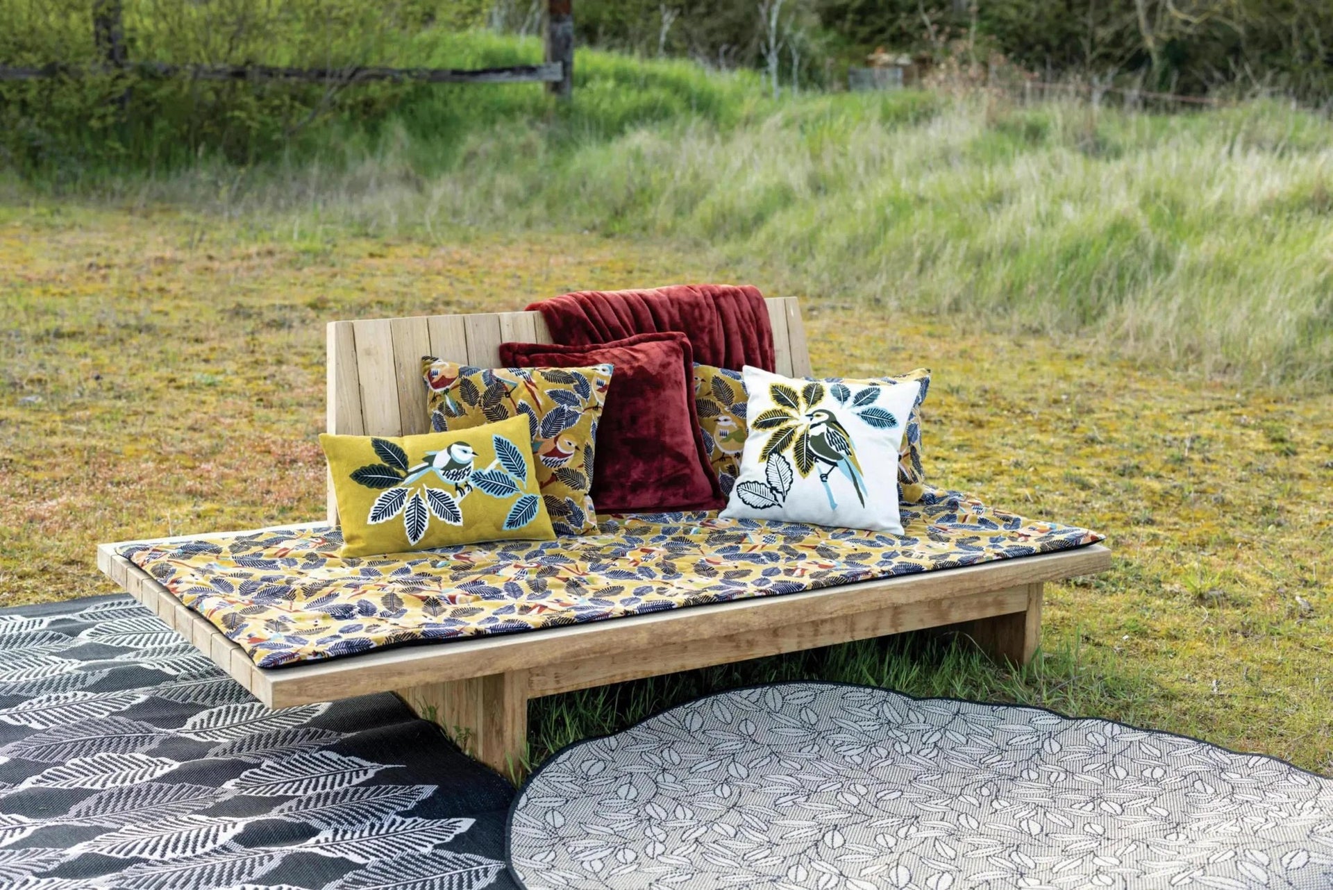 Tapis Chelby outdoor Naturel by Vivaraise